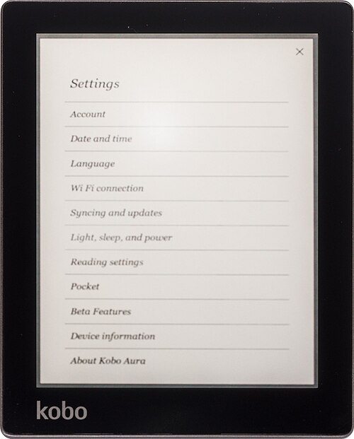 Kobo eReader